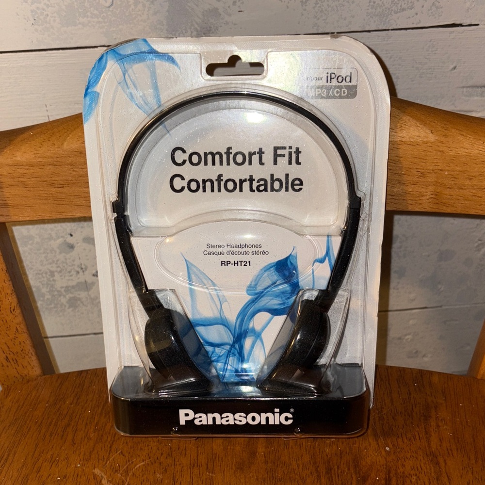 Panasonic Comfort Fit Headphones - Black